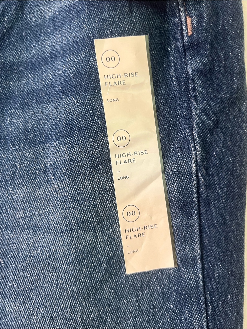 Universal Thread Women's Dark Blue Flare Jeans - Picture 5 of 8